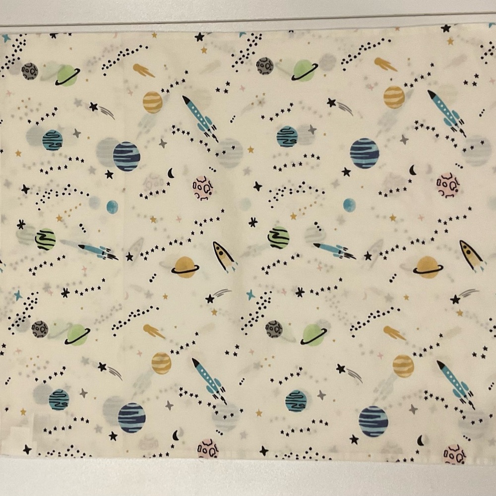 Pottery Barn baby & kids Atomic Age Solar System pillowcase